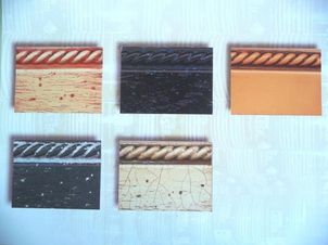 Químicas Láser, S.L. trozos de madera de colores